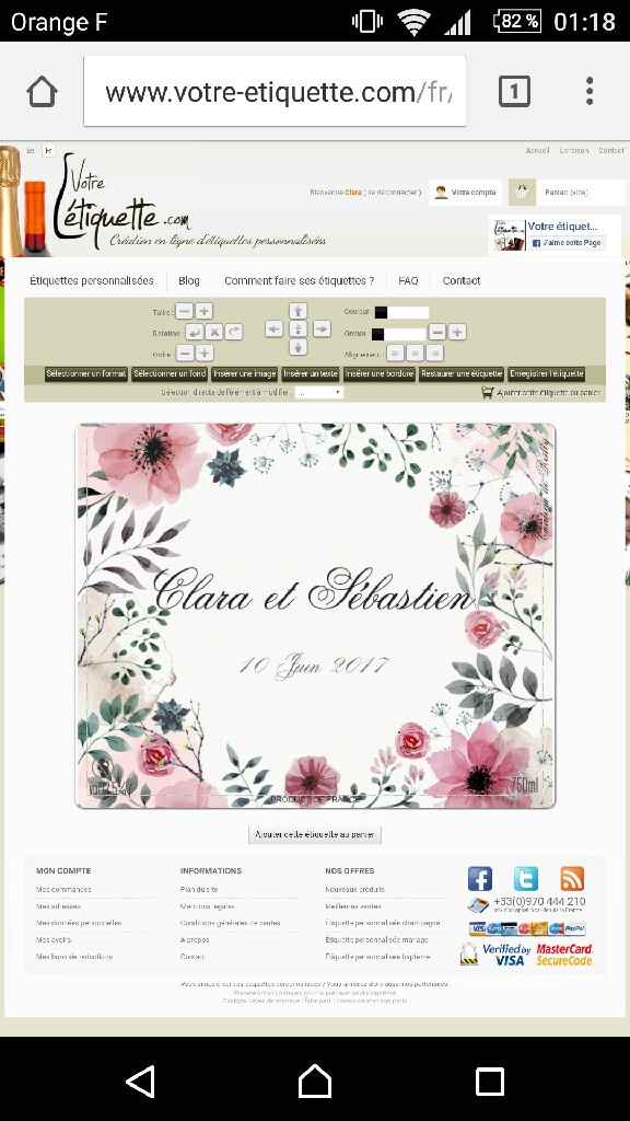 étiquette bouteuille - 1