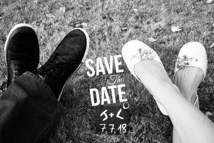  Mon save the date lequel envoyer? - 2