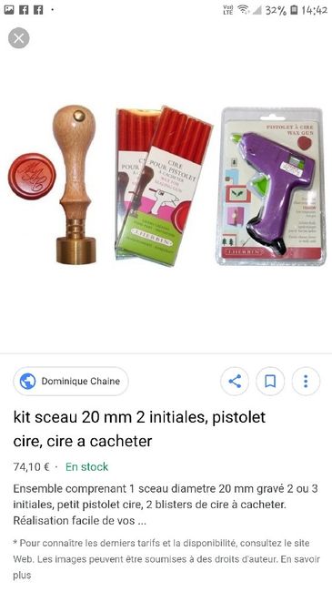 Cire à cacheter 2 besoin de conseils - 2