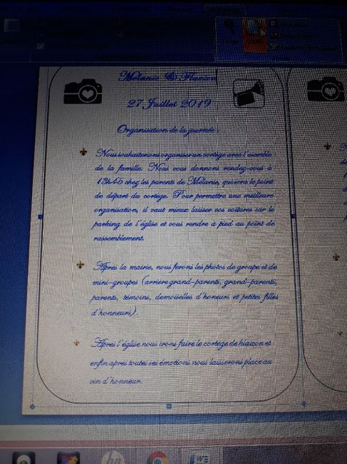 Avis sur complément d'information mariage - 1