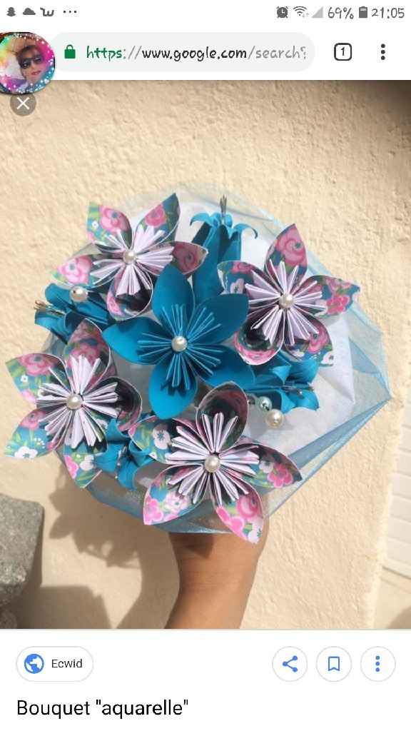 Questions sur bouquet origami - 1