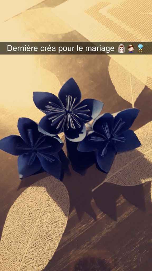  Fleurs en origami - 1