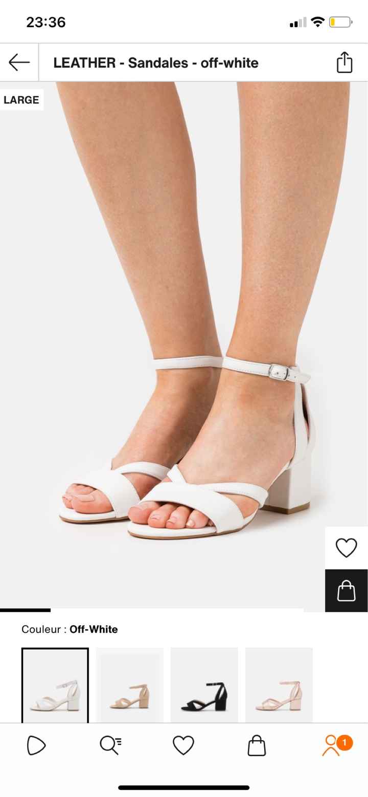 Dis-nous si tu as déjà trouvé tes chaussures de mariée ! - 1