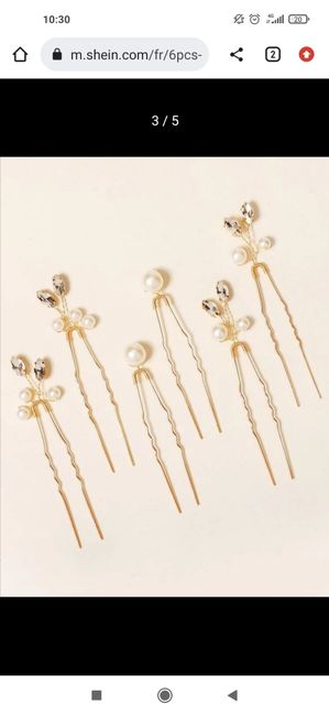 Coiffure bijoux de cheveux - 3