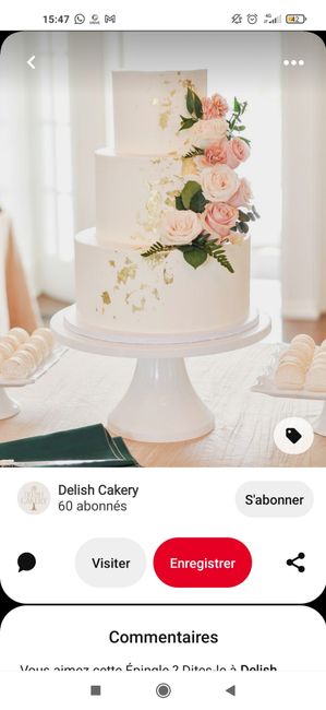 Choix visuel de gâteau 1