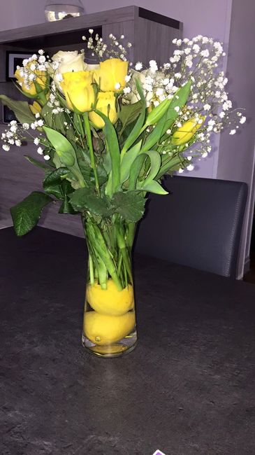 Petit teste de bouquet de centre de table - 3
