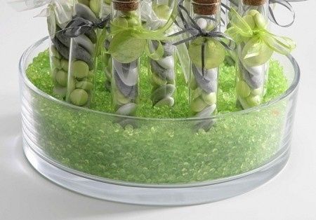 Mise en scène des dragées invités
