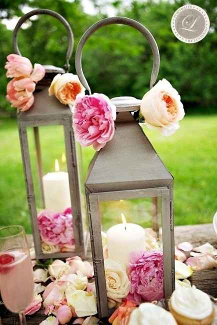 Fleurs centre de table
