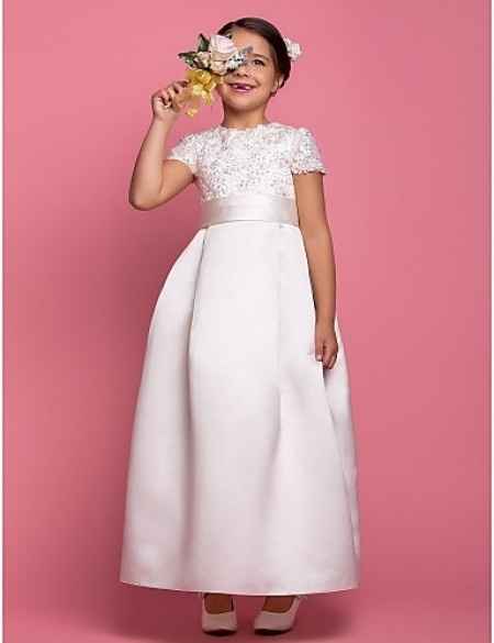 Robe demoiselle d'honneur fillette