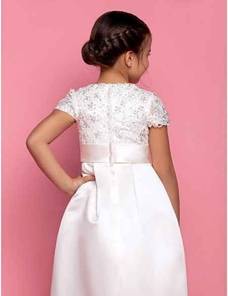 Robe demoiselle d'honneur fillette