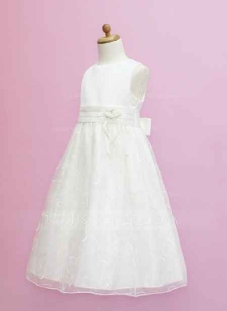 Robe demoiselle d'honneur fillette