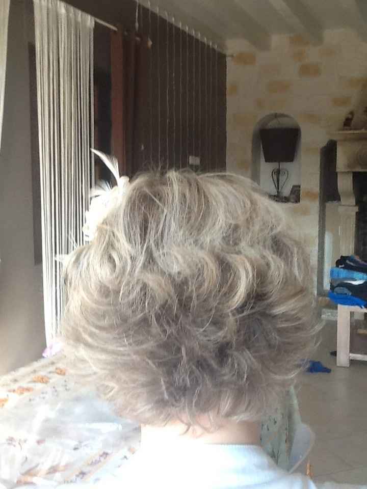 Mon 2ème essai coiffure