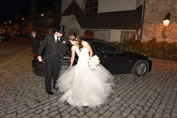 Arrivée 2 ème robe