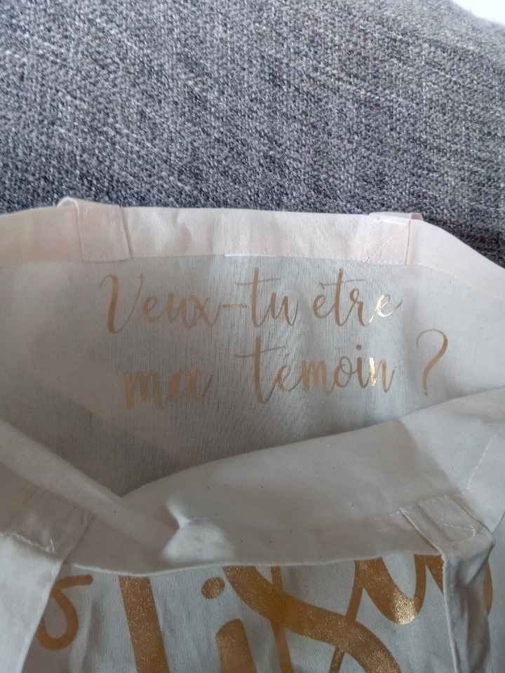  Tote bag pour les témoins - 2