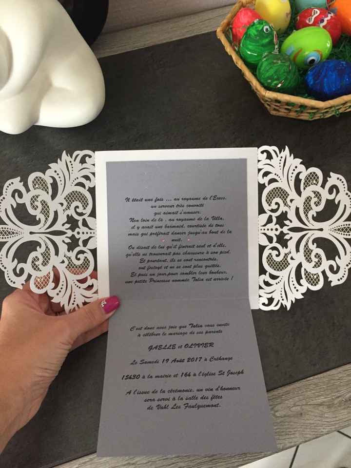 Faire part terminé qu'est ce que vous en pensée ? - 2