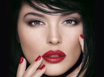 maquillage bouche rouge