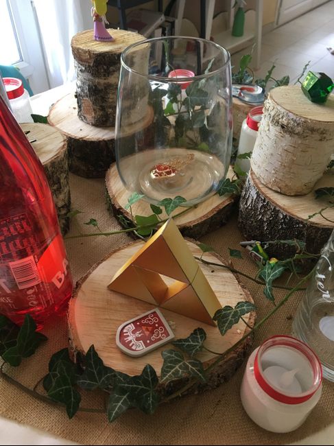 Notre mariage geek/jeux vidéos - Centres de table - 2