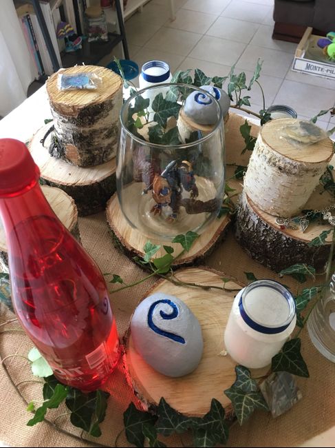 Notre mariage geek/jeux vidéos - Centres de table - 3