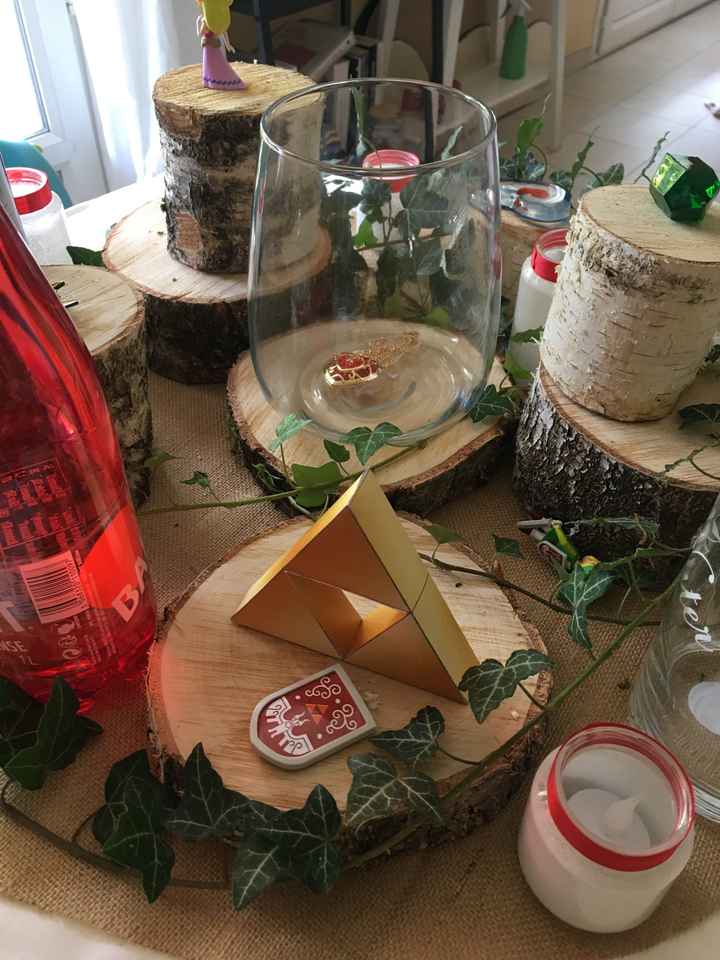 Notre mariage geek/jeux vidéos - Centres de table - 2