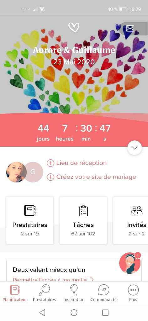 Mariage décalé - 1