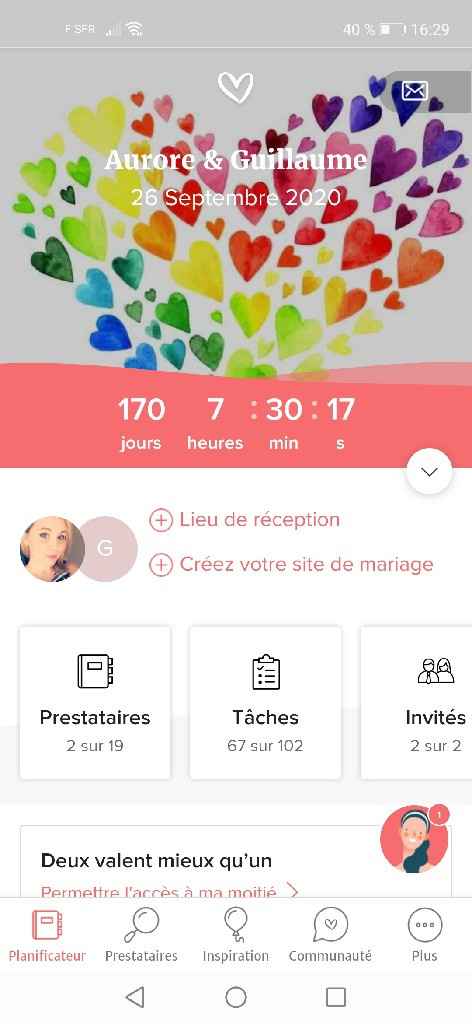 Mariage décalé - 2