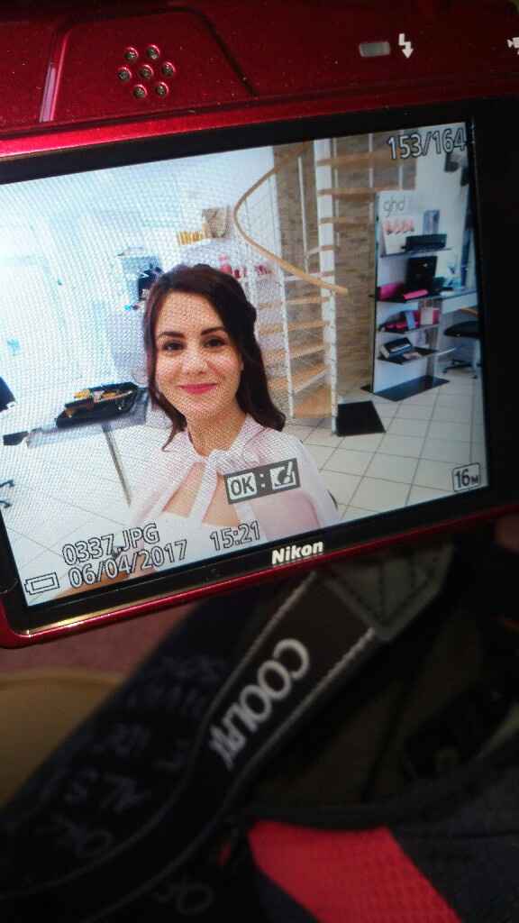 Essai maquillage et coiffure - 1