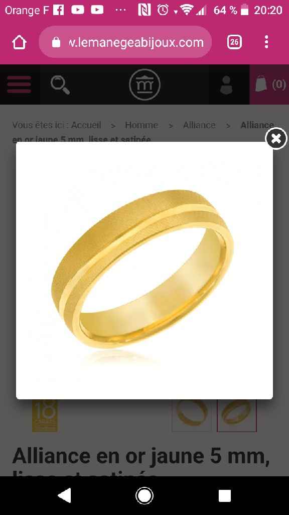 Alliance de mon futur trouvé - 1