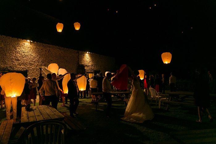 lâcher de lanternes