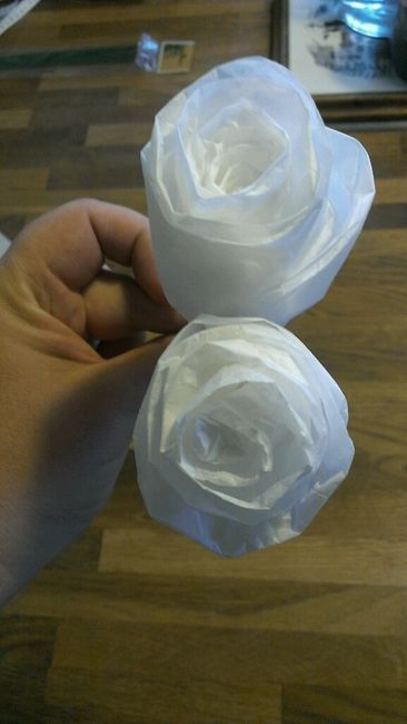 Help! bouquet fleur en papier - 1