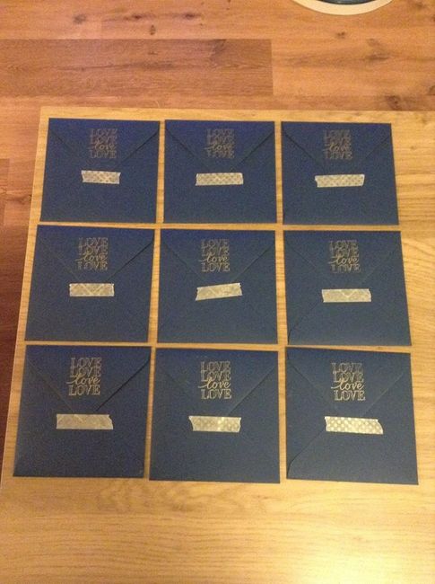 Faire-part - les enveloppes !