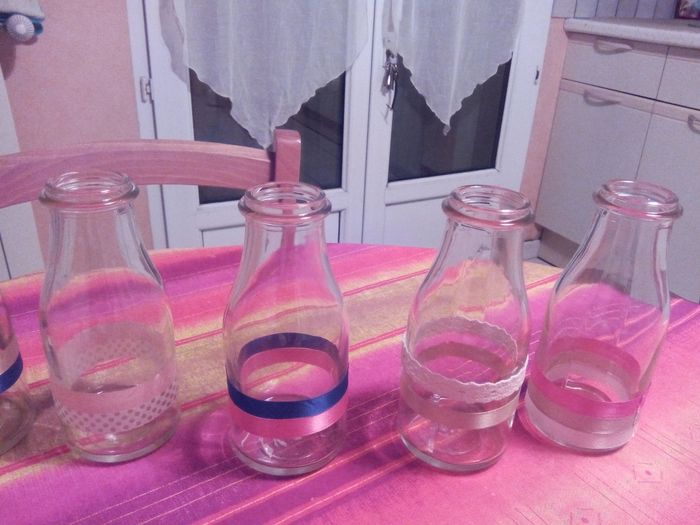 Bouteilles pour les fleurs