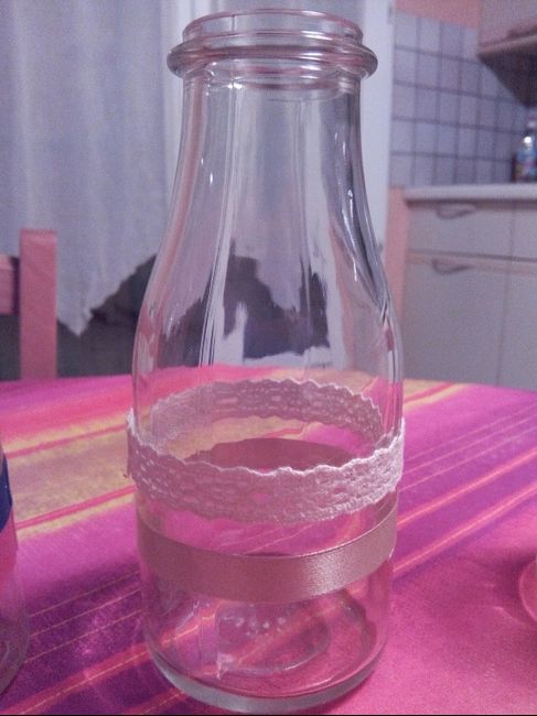Bouteilles pour les fleurs
