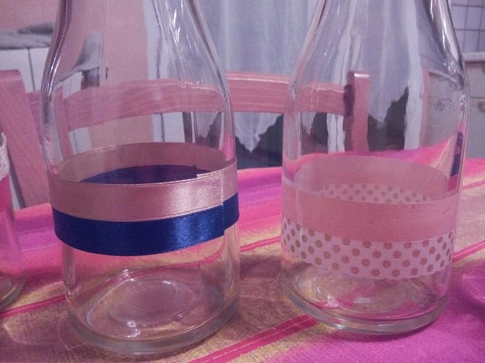 Bouteilles pour les fleurs