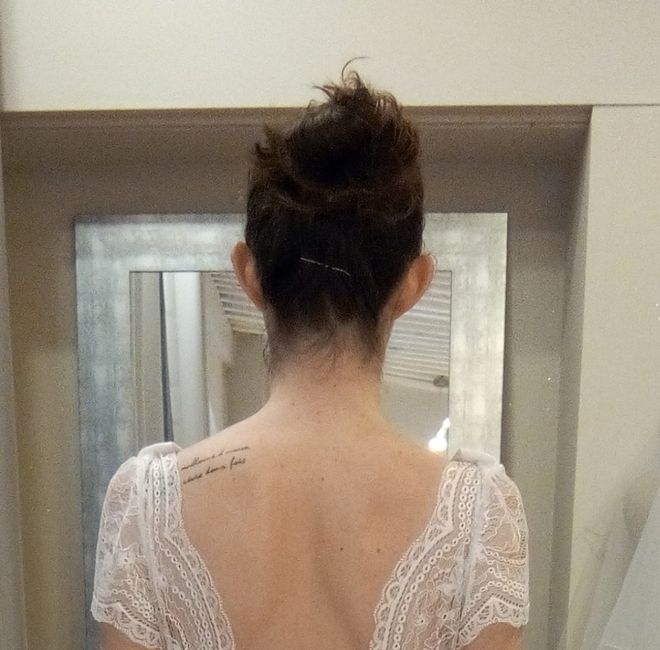 Mon tatouage et ma robe