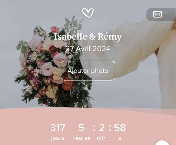 Capture depuis l'application mobile ton compte à rebours et partage-le ⏳😍 - 1