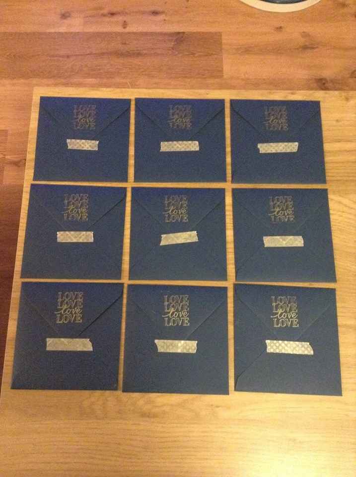 Faire-part - les enveloppes !