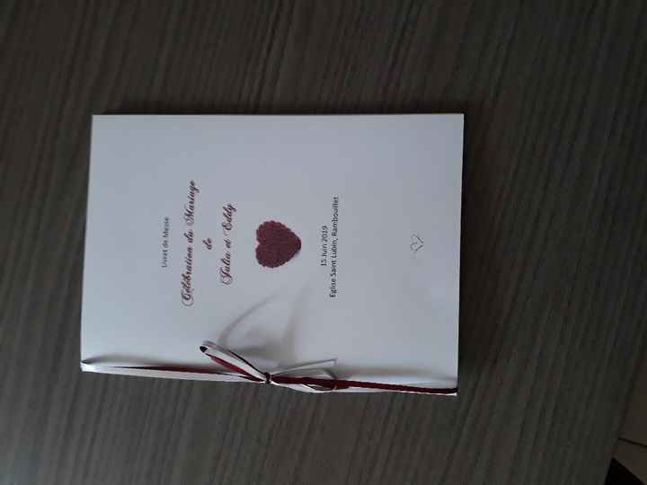Livret de messe - 1
