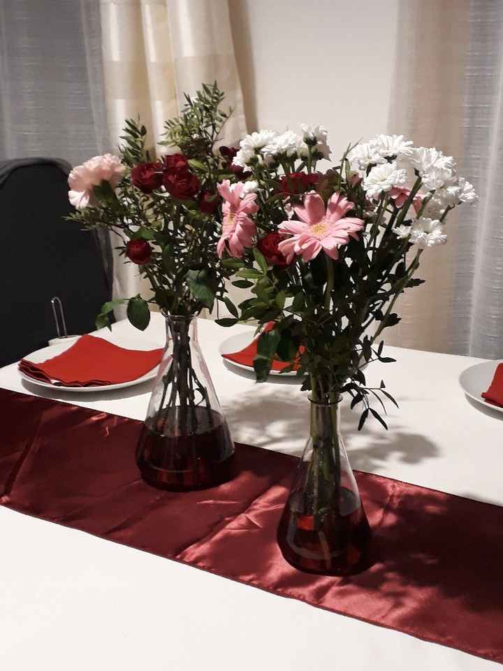 Essaie déco table avec fleur - 4