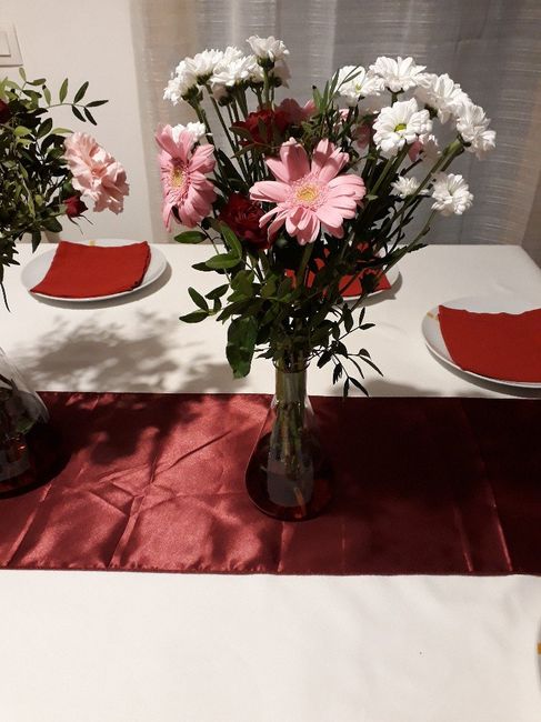 Essaie déco table avec fleur - 2