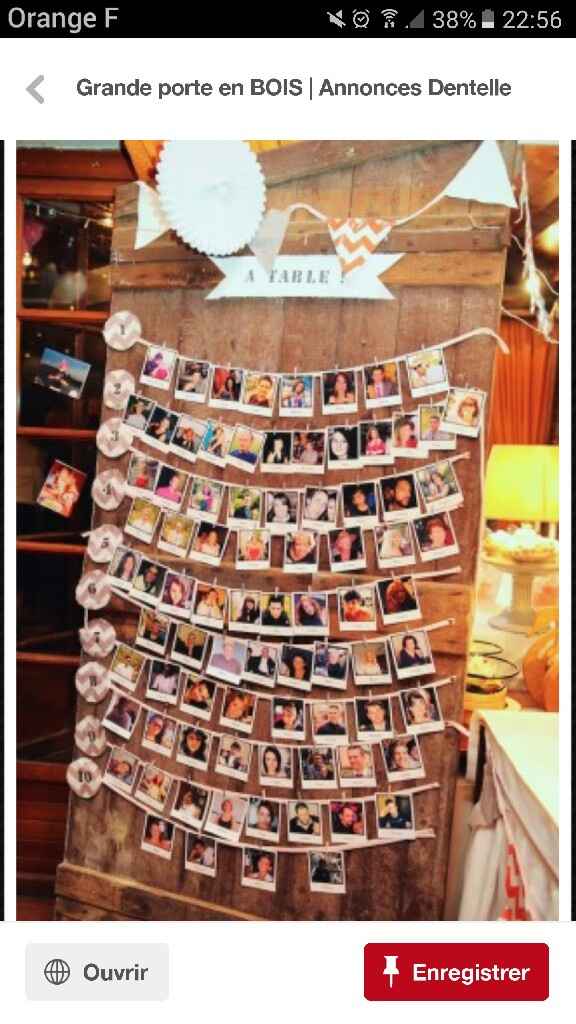 Idée  pour plan de table ou marque place - 2