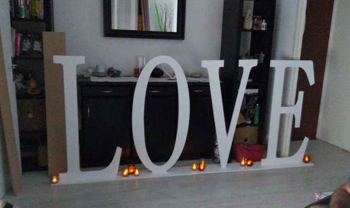 diy - Lettres love Géantes - 1