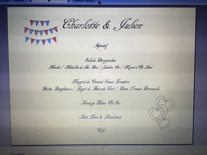 Menu - 2