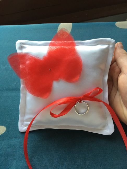 Diy coussin alliances - 1