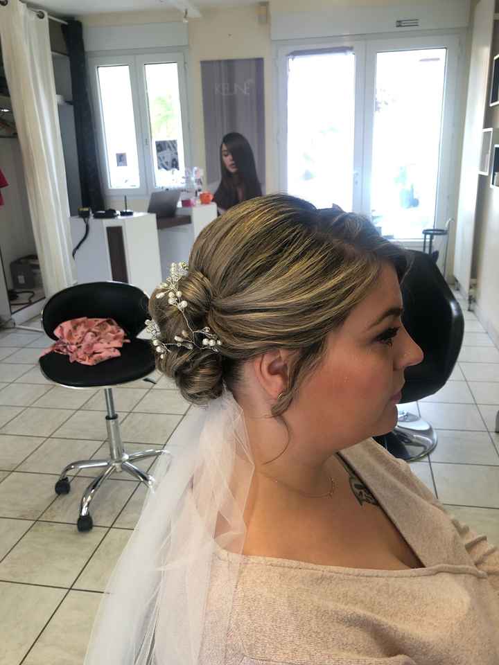 Coiffure et retouche robe 😍 - 2