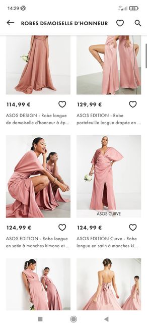 Robe témoins - 2