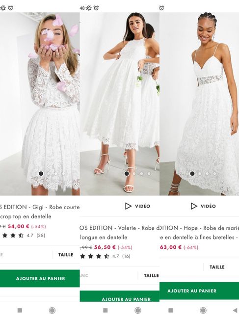 Robes Asos 1