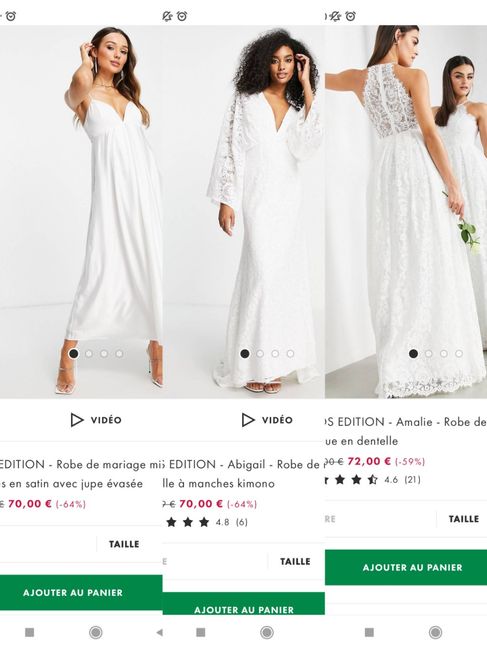 Robes Asos 2