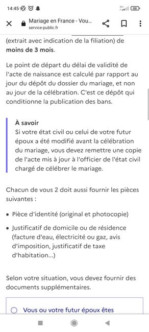 Comment m'organiser vite pour l'union. - 2