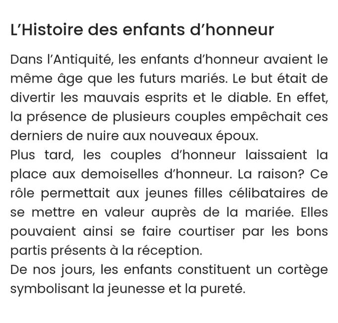 Origines demoiselle d'honneur - 3