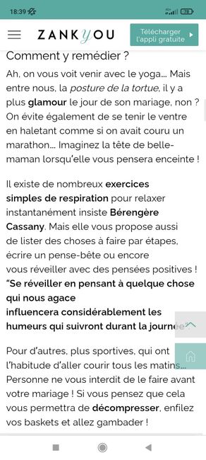Comment gérer son stress le jour j - 5